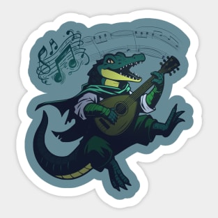 Lizardfolk Bard Sticker